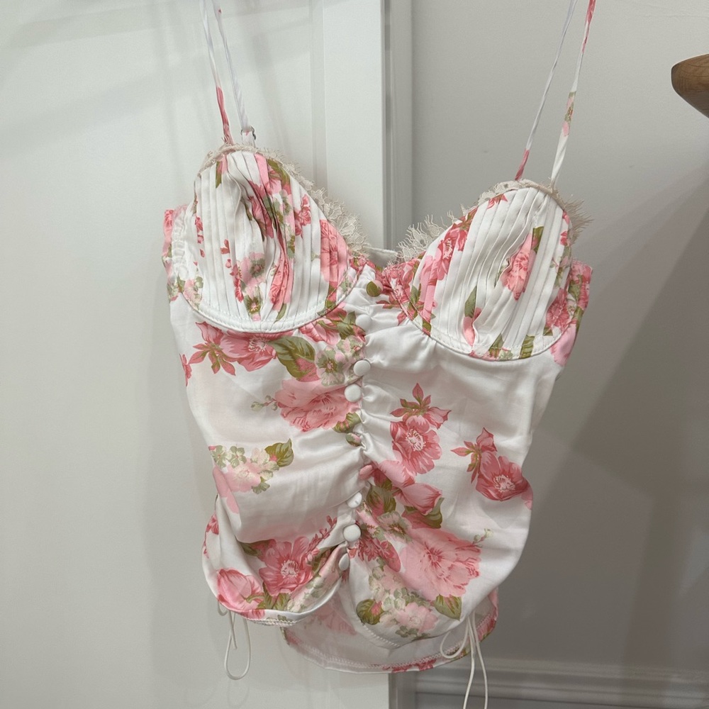 For Love and Lemons x Victoria’s Secret Bustier Top